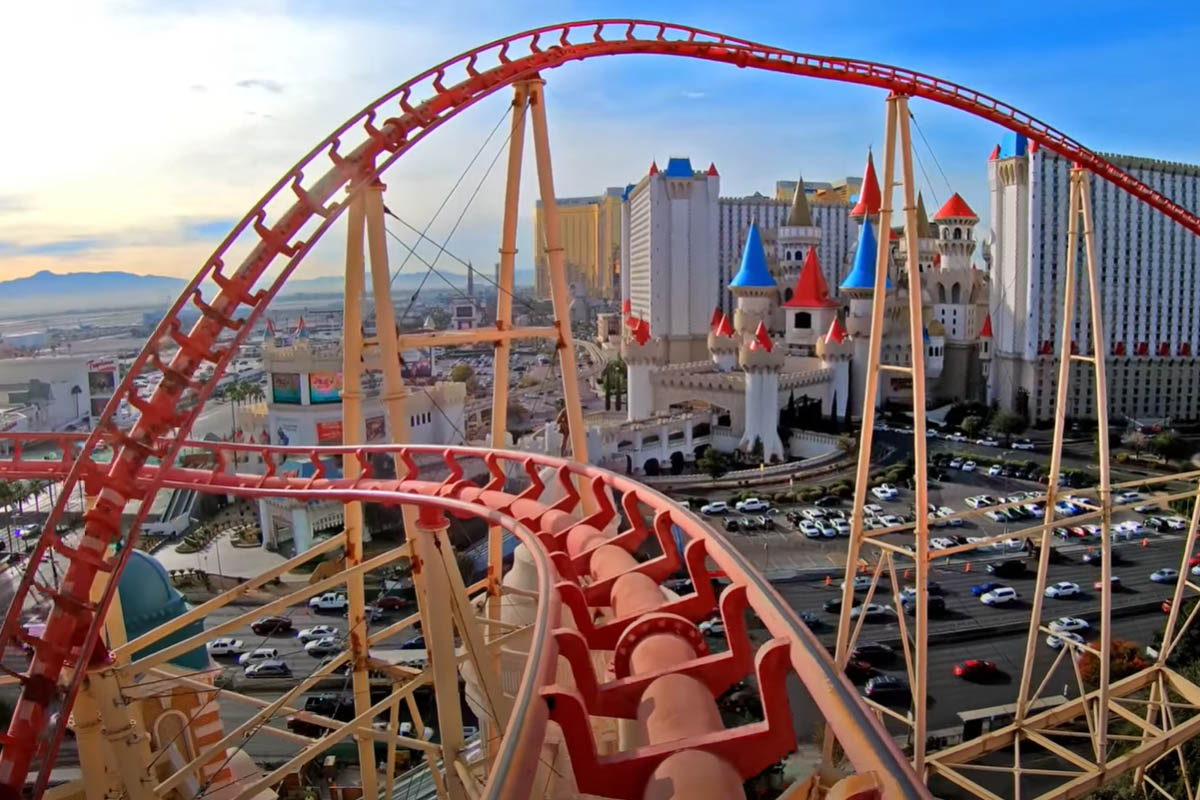 Rode the [Big Apple Coaster] at New York, New York in Vegas today 18 years  since first ride : r/rollercoasters