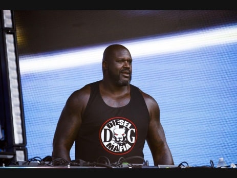 DJ Diesel, Shaquille O'Neal's DJ alter ego, performing at a festival ahead of his Zouk Nightclub Las Vegas date