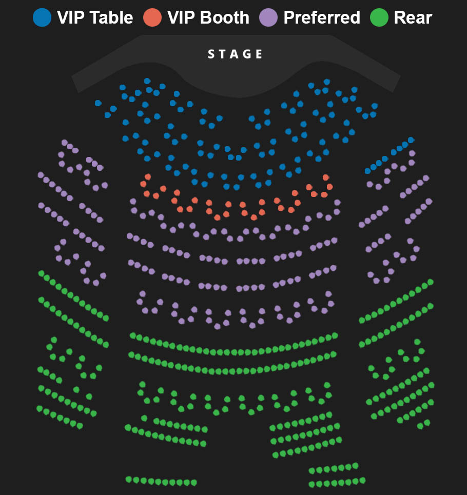 The Strat Seating Chart Layout